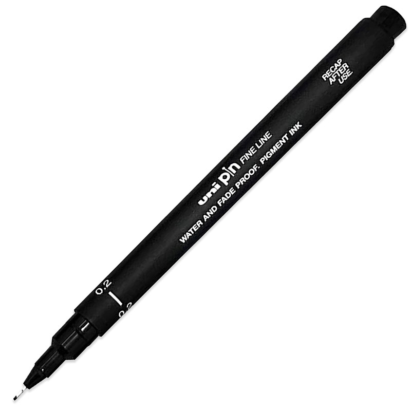 uni-ball PIN Fineliners | Black Fine Tipped Writing Pens |