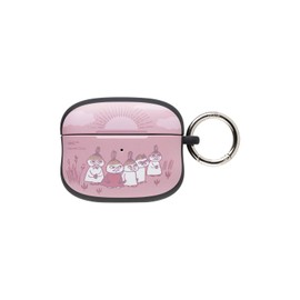 iFace First Class Moomin AirPods Pro 2nd Generation / 1st Generation Case (Dull Pink/Little My & Belt) with Carabiner, I Face Airpods Pro Case, 1st Generation, 2nd Generation