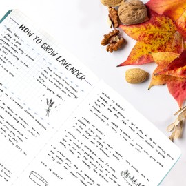 STATIONERY ISLAND Notebook A5 Squared Journal Hardcover with 120 g/m² Thick Paper, 180 Pages Diary, Notebook A5 for Girls, Travel Journal, Planning, Learning, Writing