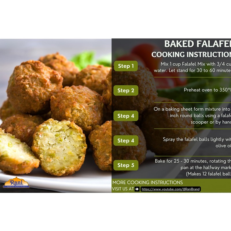 Rani Falafel Mix (Chickpeas & Spices Blend for Falafel) 20oz