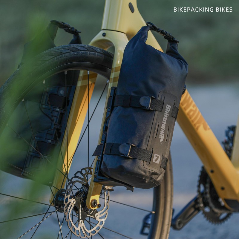 Rhinowalk Waterproof Bicycle Pannier Bag 7L Bike Front Fork Bag