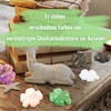 GUJOXILA Glücksbringer Kristalle Bergkristall Edelsteine Heilsteine Handschmeichler Steine Glückssteine Meditation