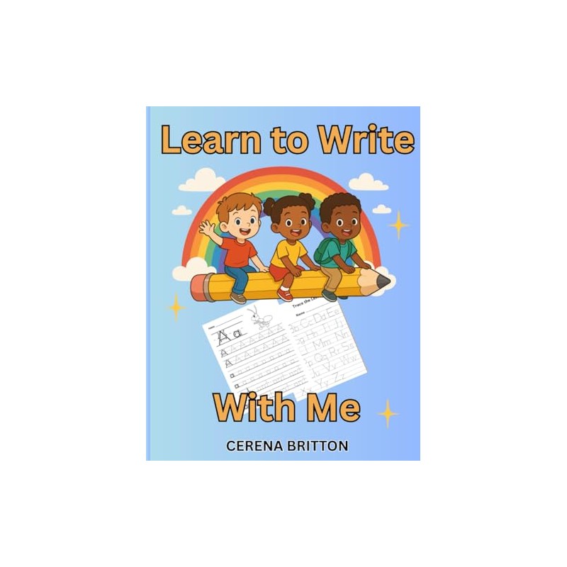 Learn to Write With Me ABC Book: ABC Letter Tracing
