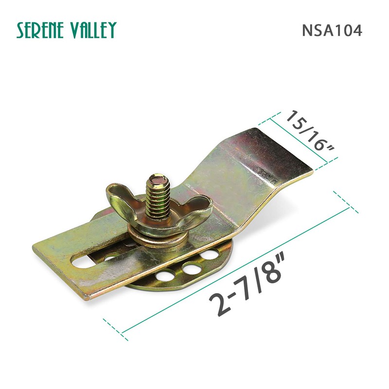 Serene Valley Undermount Sink Clips, Sink Brackets and Supports, Undermount