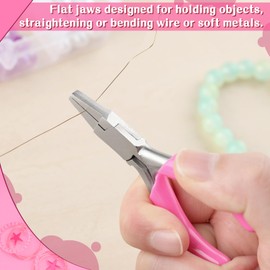 SPEEDWOX Mini Flat Head Lead Pliers No Groove, Flat Pliers, Flat Pincers, Flat Pincers, Fine Pliers, For Accessories, Fine Tools, Handicrafts, Professional Hobby, Flat Pliers, Ultra Fine Lead Pliers,