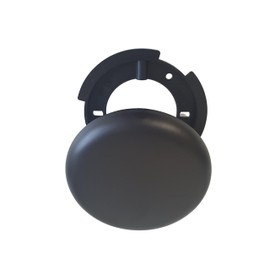 Lamps Junction Box Blind Box Ceiling Box Cover Box Cable Box Junction Box Black Surface-Mounted Canopy Black Lamp Ceiling Rose Blind Box Ultra Flat Diameter 13 cm, Height 1.5 cm (1 x 130 mm Black)