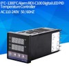 Nikou Digital Thermostat- 0℃~1300℃ AC110V-240V Intelligent Thermostat Alarm REX-C100 Digital