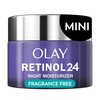 Olay New Regenerist Retinol 24 Peptide Night Face Moisturizer, Fragrance-Free,