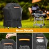 EVRBUL Grill Cover Compatible with Char-Broil Patio Bistro PRO, Waterproof