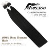 Moresoo Micro Bead Hair Extensions for Women Real Human Hair
