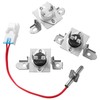 6931EL3003C 6931EL3003D Dryer Thermistor Kit Compatible with Lg Kenmore