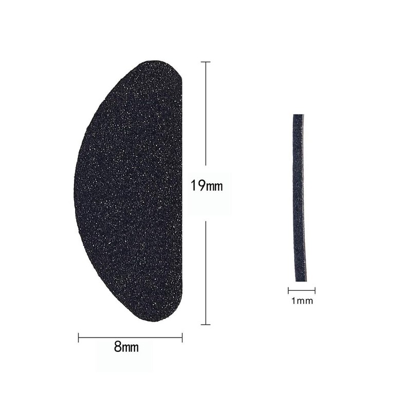 1mm Ultra-Thin / 19mm Long Length - Anti-Slip Adhesive Contoured