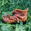 Hedgehog Boot Planter by Vivid Arts size D
