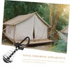 Outanaya 6 Sets Camping Ground Nails Fish Bone Shape Tent