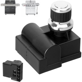 7 Outlet Pulse Igniter DHL-128-7Q for Nexgrill 720-0898 720-0896B 720-0896X 720-0896C 720-0896A Replacement Parts, Nexgrill Deluxe 6 Burner 2001648000AW Tact Push Button Replacement Igniter Parts