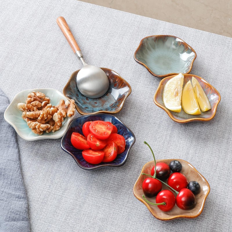 NUTRIUPS 3.5 inch Dipping Bowls Set of 6 Soy Sauce