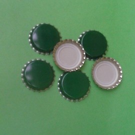 Crown Caps Green (100s)