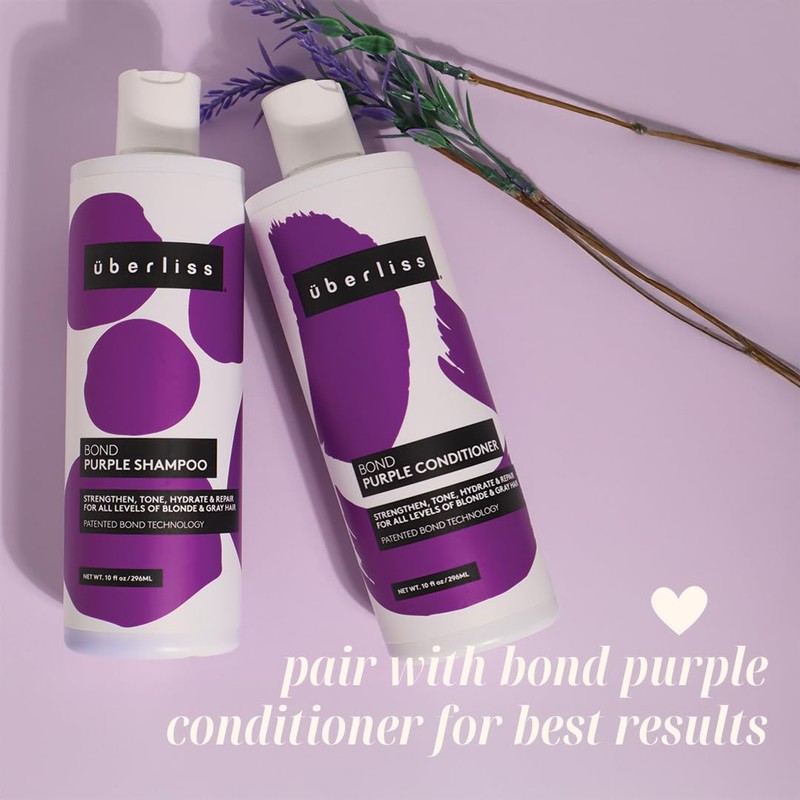 UBERLISS Bond Purple Conditioner for Blonde 10oz - Platinum Blonde