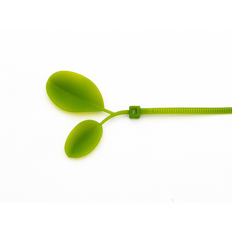 daio化成 Cable Ties Green Leaf Cable Ties in Outdoor Use