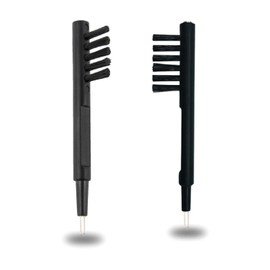 Kingwell's Hearing Aid Cleaning Set with Brush and Wax Loop - Effective and Safe Cleaning Aid Tools - 2 Pieces Set
