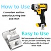 N268241 N268241 N086039 Stainless Steel Belt Clip & Hook Compatible