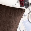 BRAWARM Chenille Throw Pillow Covers 16x16 Inches - Pack of
