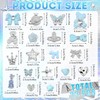 Blue Charms for Rubber Bag 23PCS Y2K Star Charms for