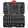 LLNEDL 1/4 inch Drive Socket Set & Nut Driver Set