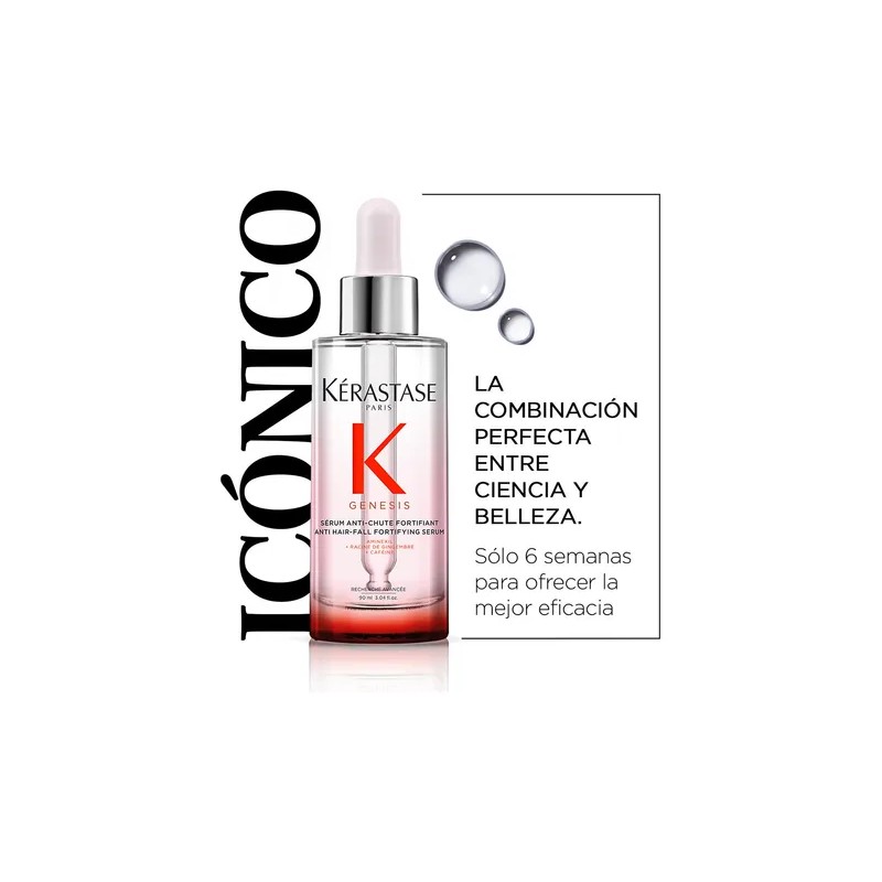 Kérastase Genesis Sérum Anti-chute Fortifiant 90ml | Anticaída, Fortalecedor y