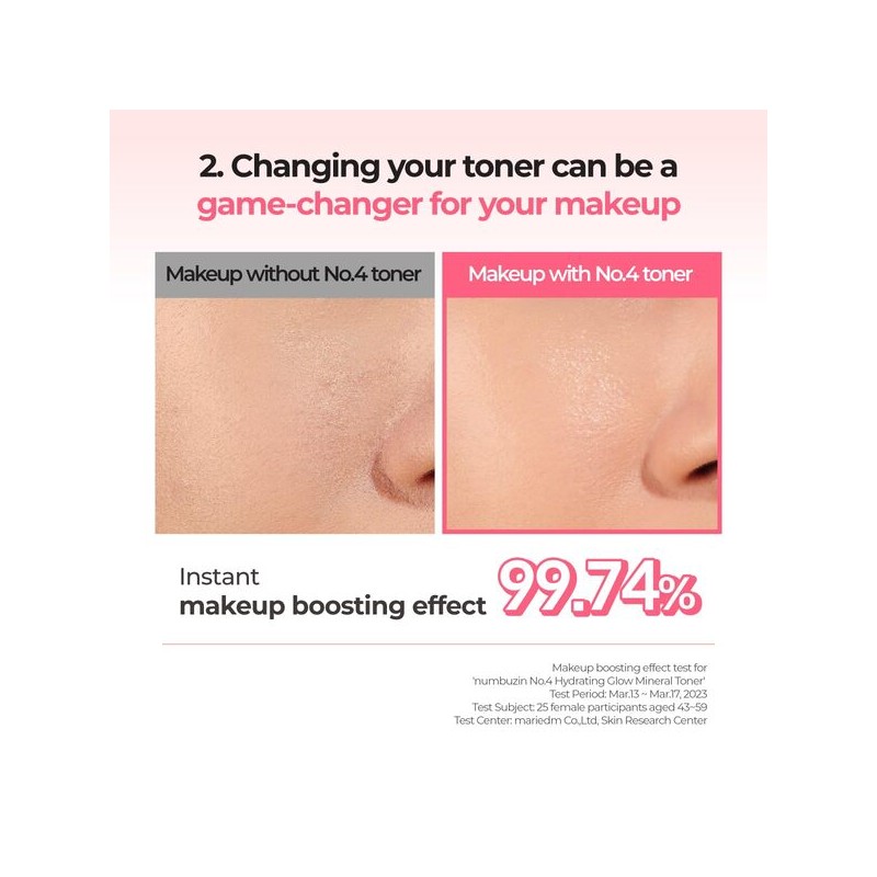 Numbuzin [Numbuzin]No.4 Hydration Glow Mineral Toner 200ml