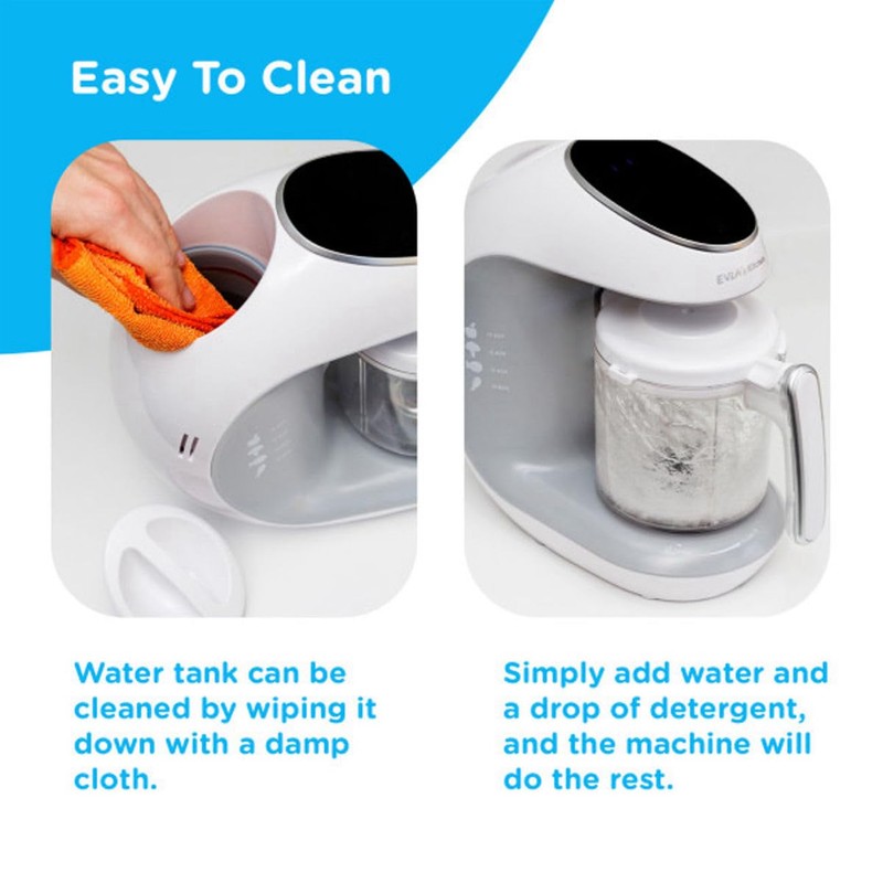 EVLA'S Baby Food Maker, Steamer, Blender, Baby Food Processor for