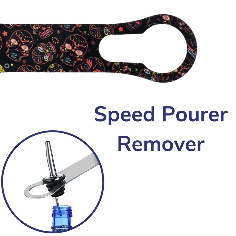 Mr. Tonic Sugar Skull Speed Opener for Soda, Beer, and