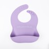 C+H Brothers Silicone Bibs with Food Catcher for Babies and