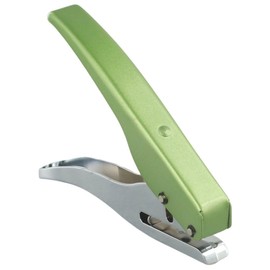 Punzón de papel de mano de un solo agujero, perforador de agujero de 3 mm, perforador circular redondo, perforador portátil de largo alcance para manualidades, papel, álbum de recortes, cartón