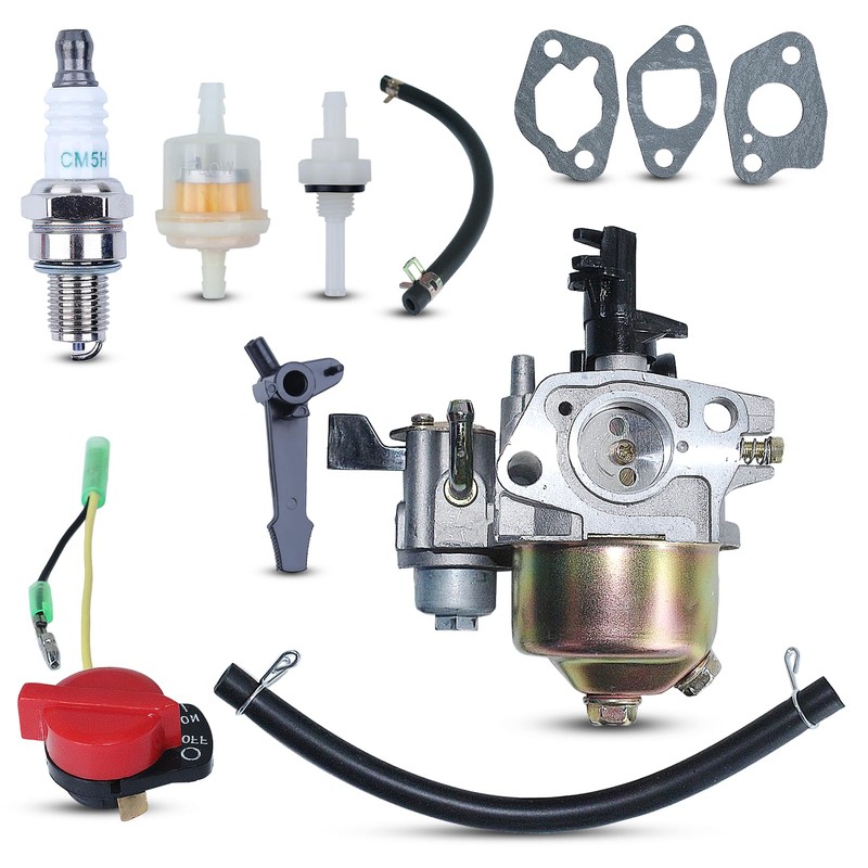 AUMEL Carburetor Fuel Line Filter w/Carb Gasket Kit For Homelite
