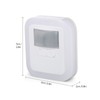LED Plug-in Motion Sensor Light Wall Night Lamp with Brightness