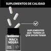 Maca Negra Peruana Orgánica 1000 Mg - Capsulas Maca Negra