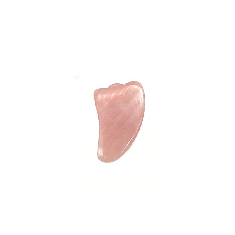 Windfulogo Hand Made Gua Sha Scraping Massage Tool Pink Jade