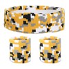 sourcing map Sweat Band Set Sports Terry Cloth Headband Wristband
