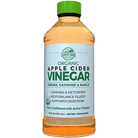 Country Farms Organic Apple Cider Vinegar With Ginger, Cayenne & Maple 16 oz (Pack of 5)
