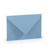 PAPERADO 50 envelopes dark blue ribbed light blue 100 g/m²