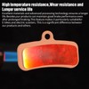 25 Pairs 4-Piston Sintered Metal Ebike Bike Brake Pads with