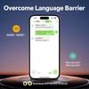 Translator Earbuds,Language Translation Earbuds Real Time,3-in-1 Ai Translator Earbuds 144