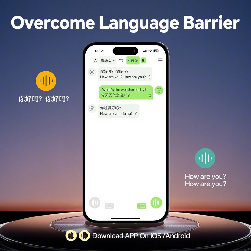 Translator Earbuds,Language Translation Earbuds Real Time,3-in-1 Ai Translator Earbuds 144