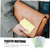 NUOBESTY 40pcs Anti-Magnetic Card Holders Id Badge Protectors Protective Sleeves