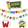 CIFZEX 24pcs Back to School Banner Garland, Back to School