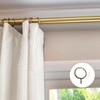 Girihe 50 Sets Gold Curtain Rings, Curtain Rings Gold Curtainn