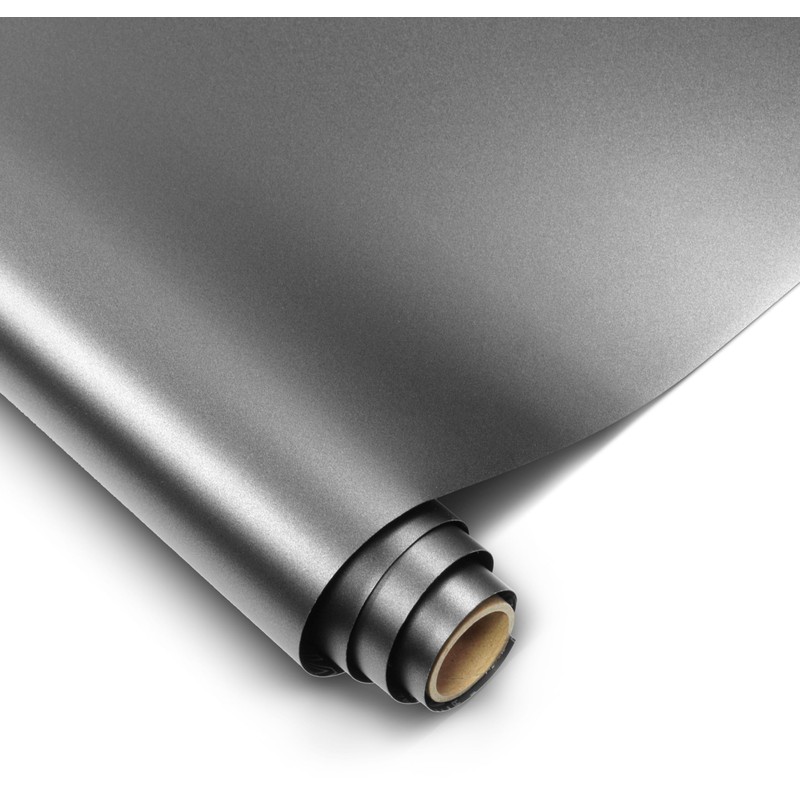 VViViD+ Ultra Deep Matte Metallic Charcoal Grey (1.5ft x 5ft)