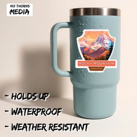 Rocky Mountain National Park Colorado Sticker 4 Inch Travel Souvenir - Waterproof Vinyl Decal for Laptop Water Bottle Car Tumbler - Durable Aesthetic Long-Lasting Stickers for Adults ID44990