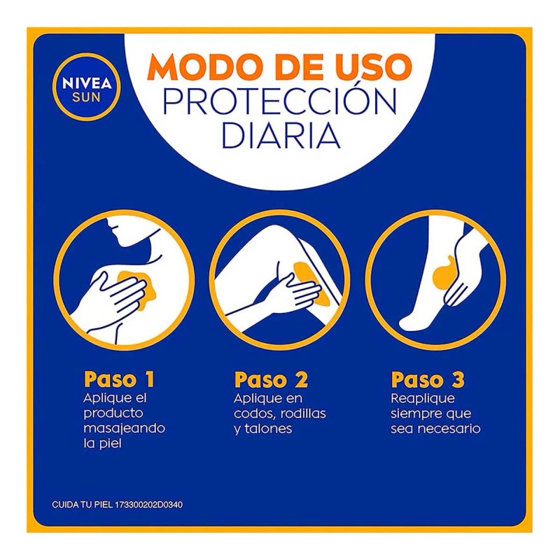 Protector Solar Corporal Protect & Sensitive 125 ml NIVEA SUN